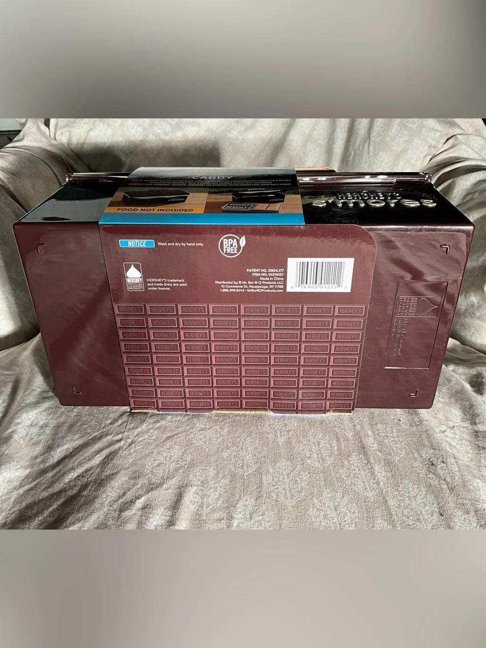 NWT Hershey’s S’mores Caddy Organizer with Removable Tray | Camping Picn